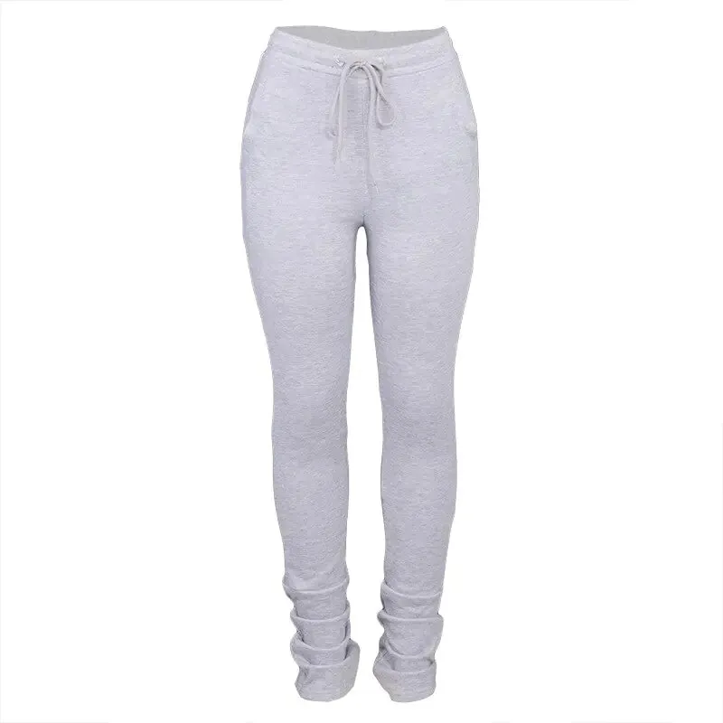 Stacked Pants Women Fitness