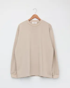 Standard L/S T-Shirt, Beige