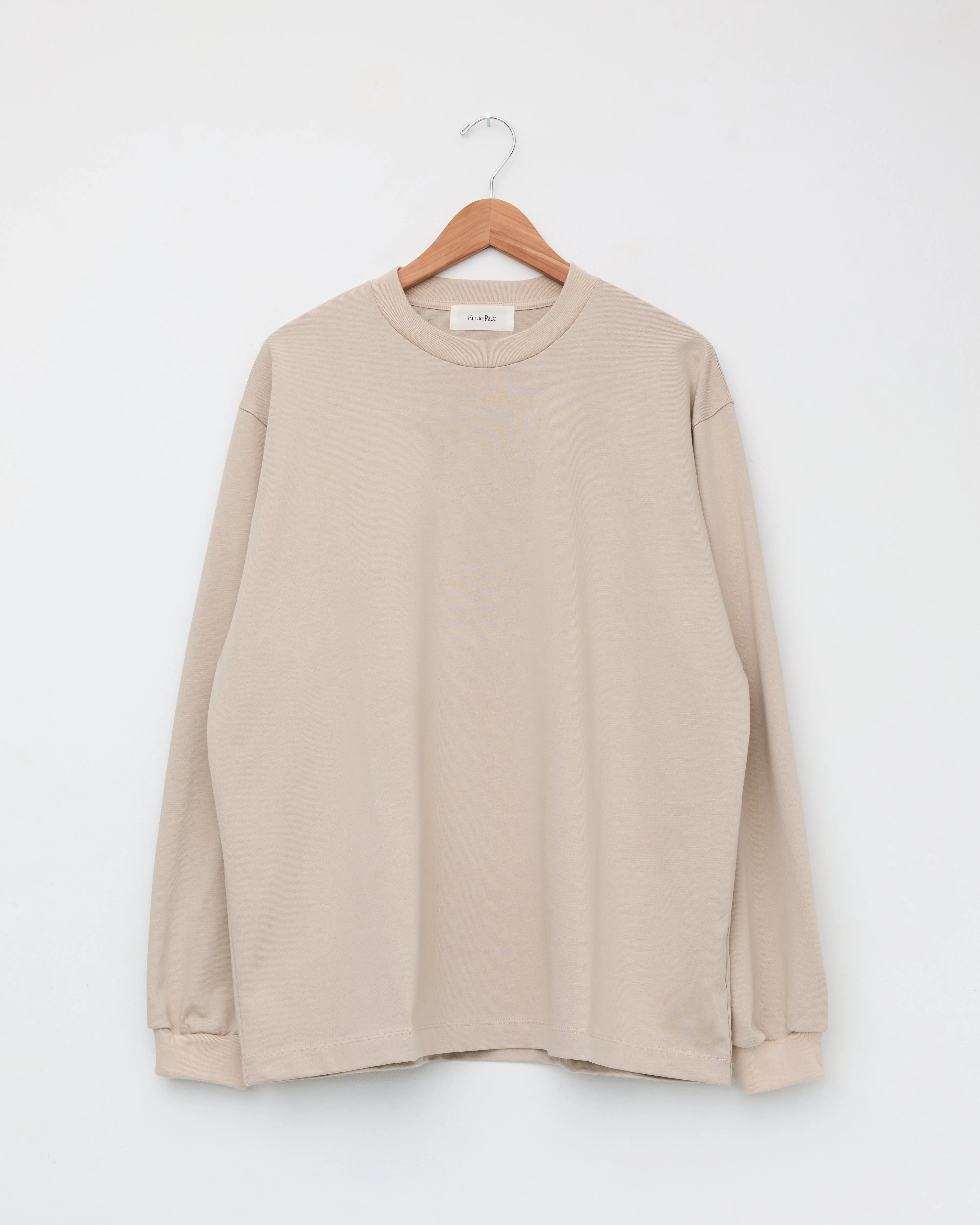 Standard L/S T-Shirt, Beige