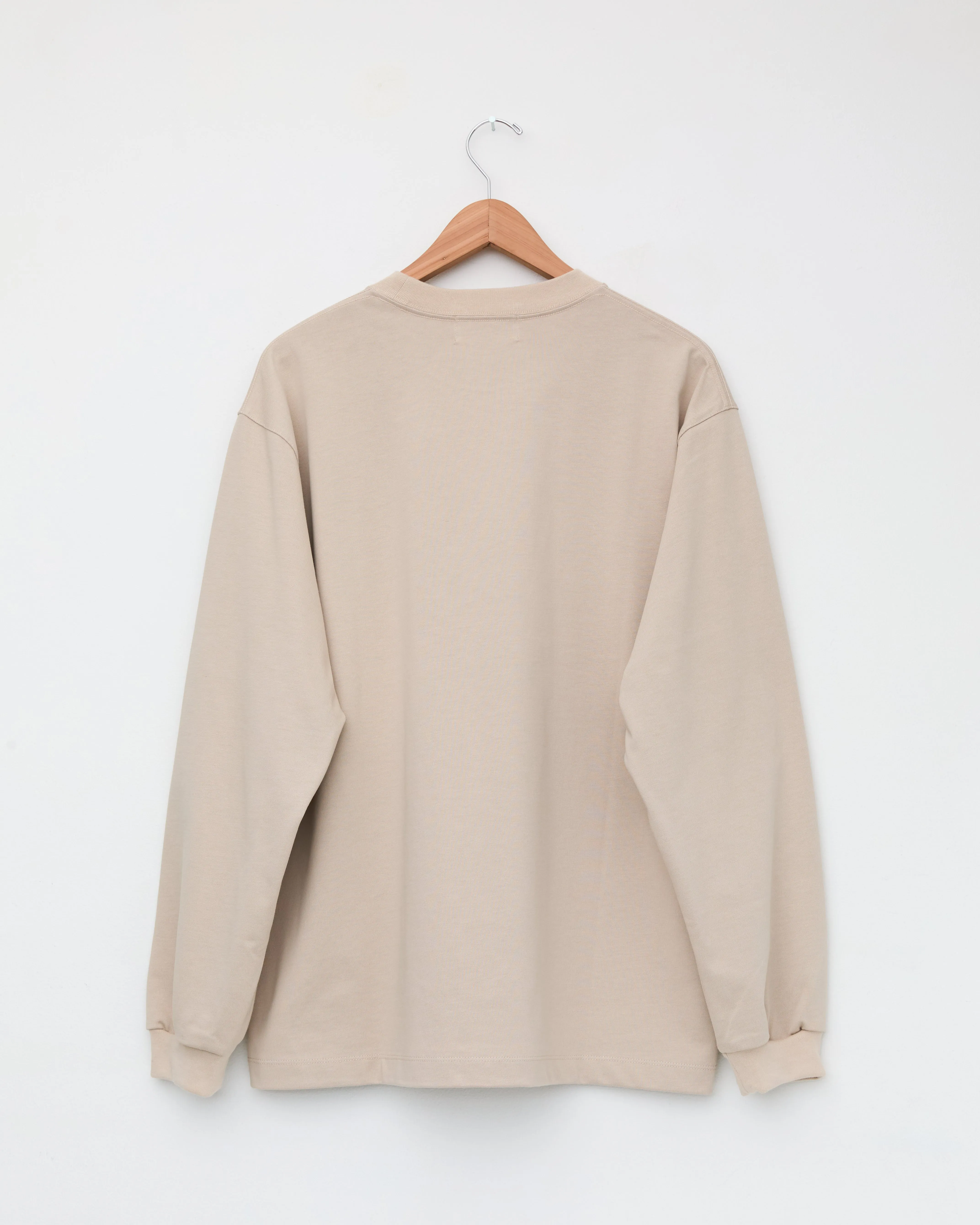 Standard L/S T-Shirt, Beige