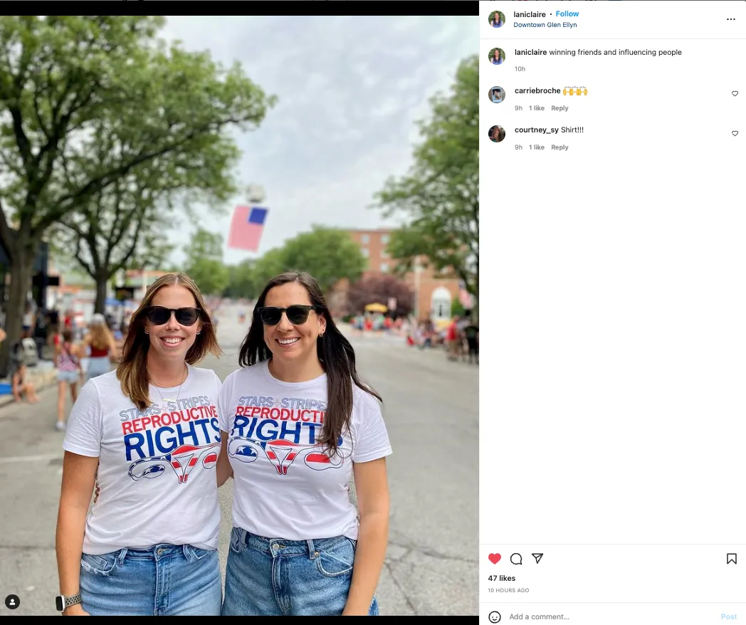 Stars Stripes and Reproductive Rights