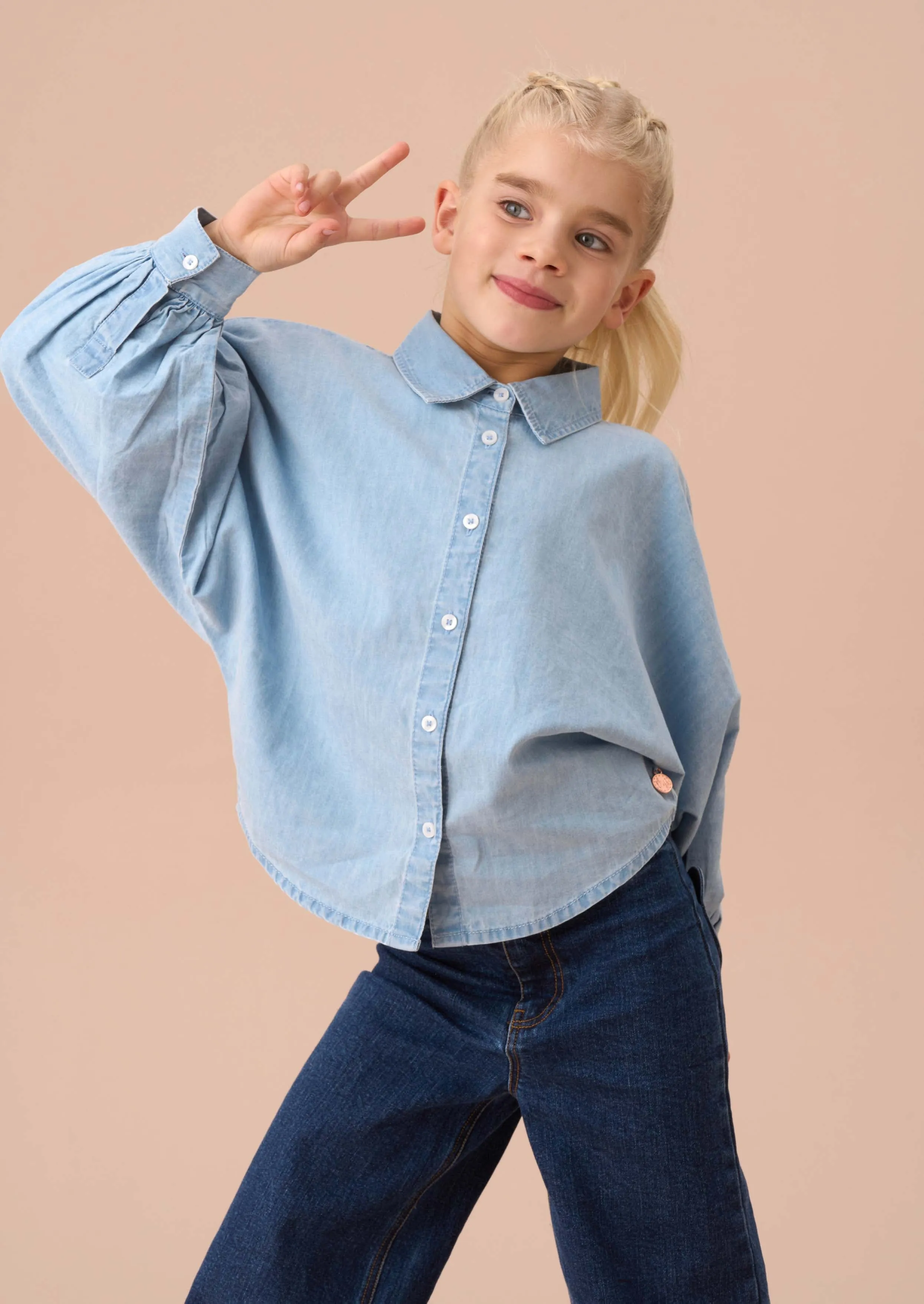 Stella Blue Denim Shirt