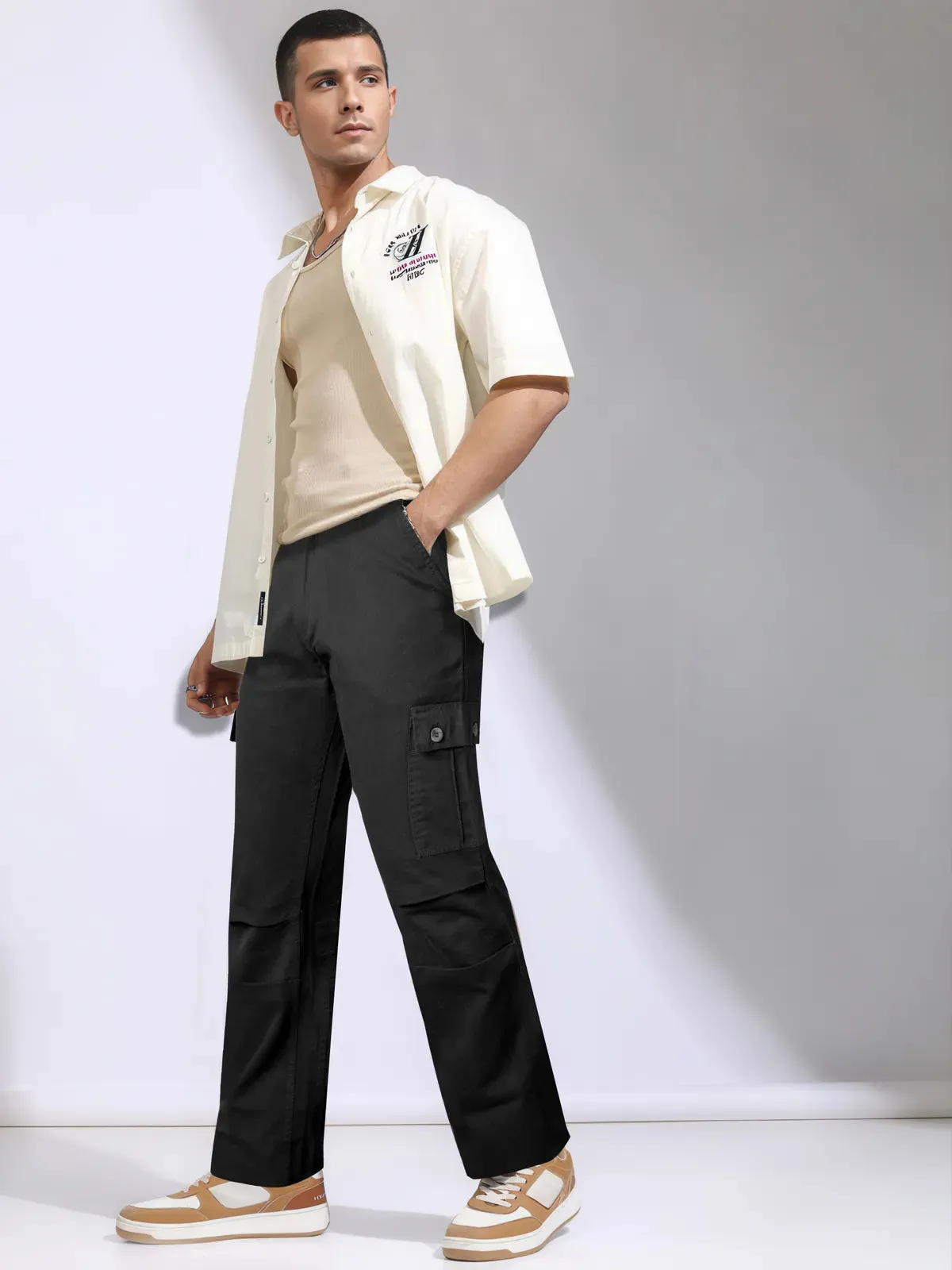 Straight Fit Cargo Pants