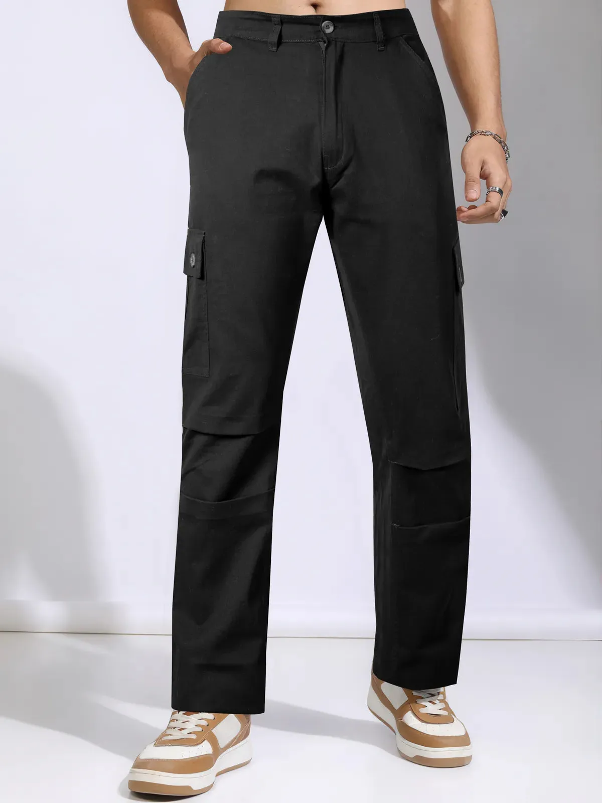 Straight Fit Cargo Pants