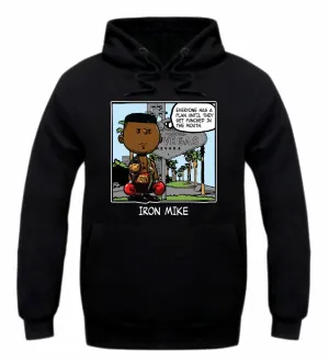 Streetwear on Demand PNUTS IRON MIKE HOODIE BLACK