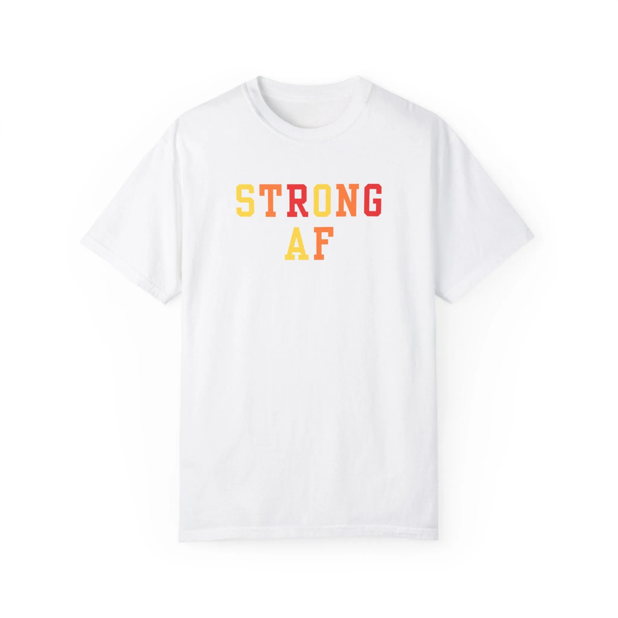 Strong AF T-Shirt (Red/Orange)