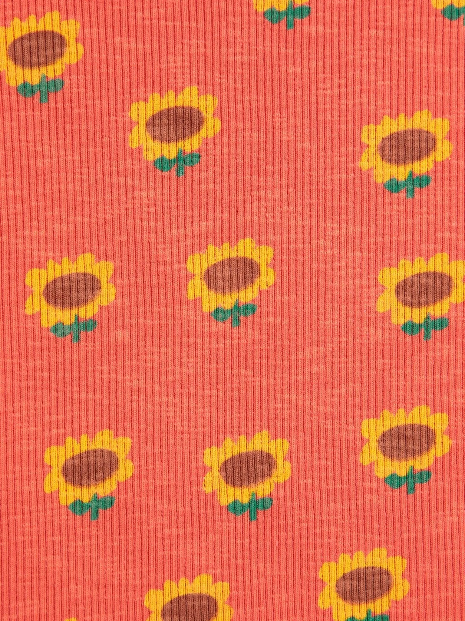Sunflower All Over Turtleneck Tee by Bobo Choses