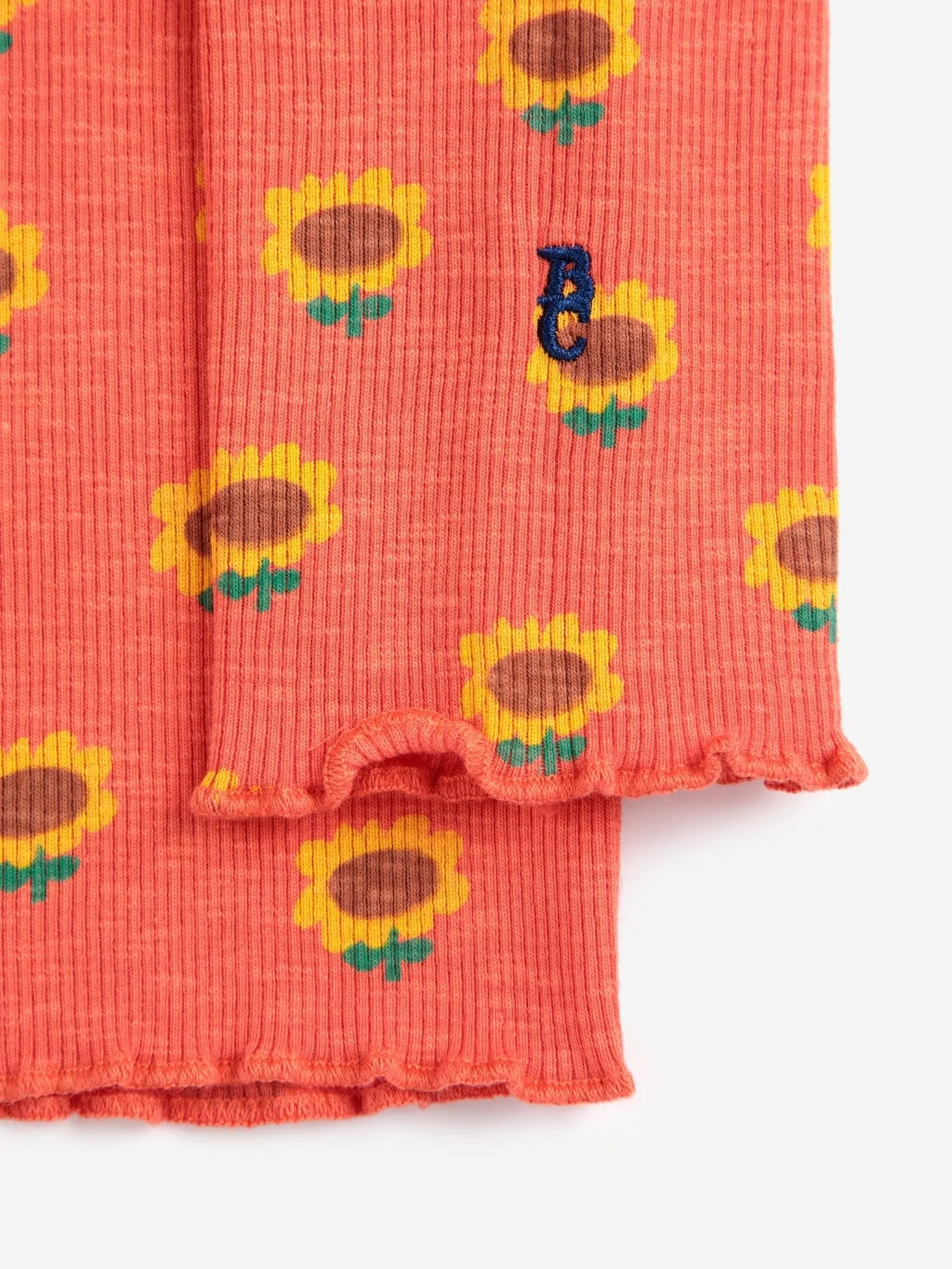 Sunflower All Over Turtleneck Tee by Bobo Choses