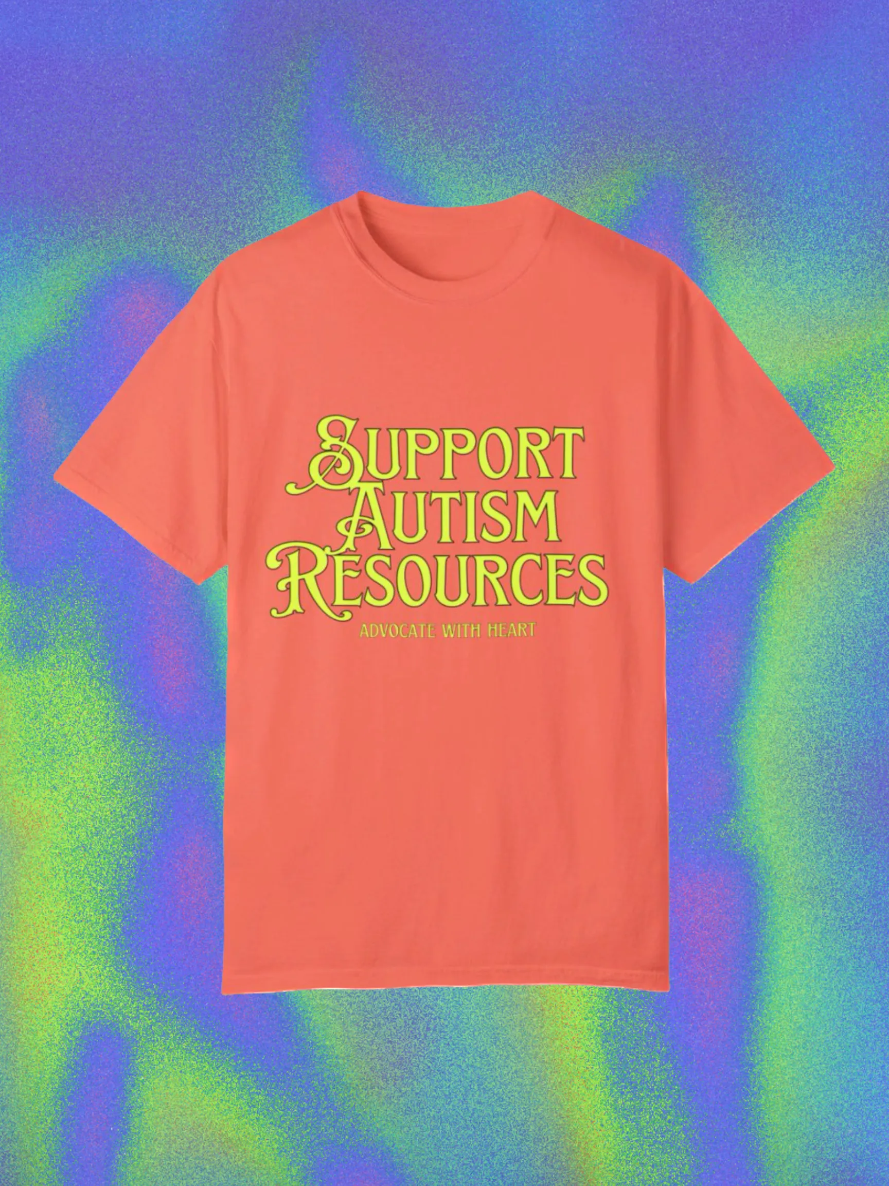 Support Autism Resources Tee