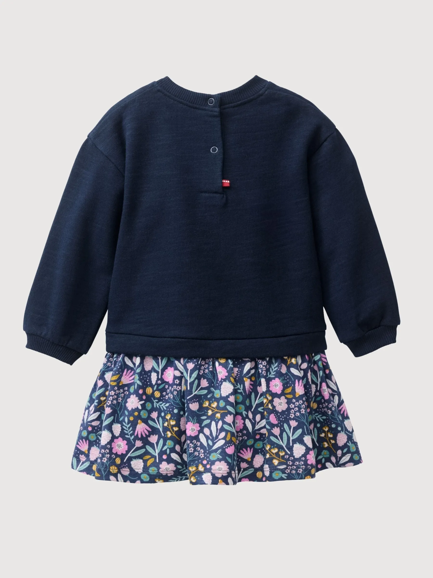 Sweat-Kleid Multicolor Baby | People Wear Organic