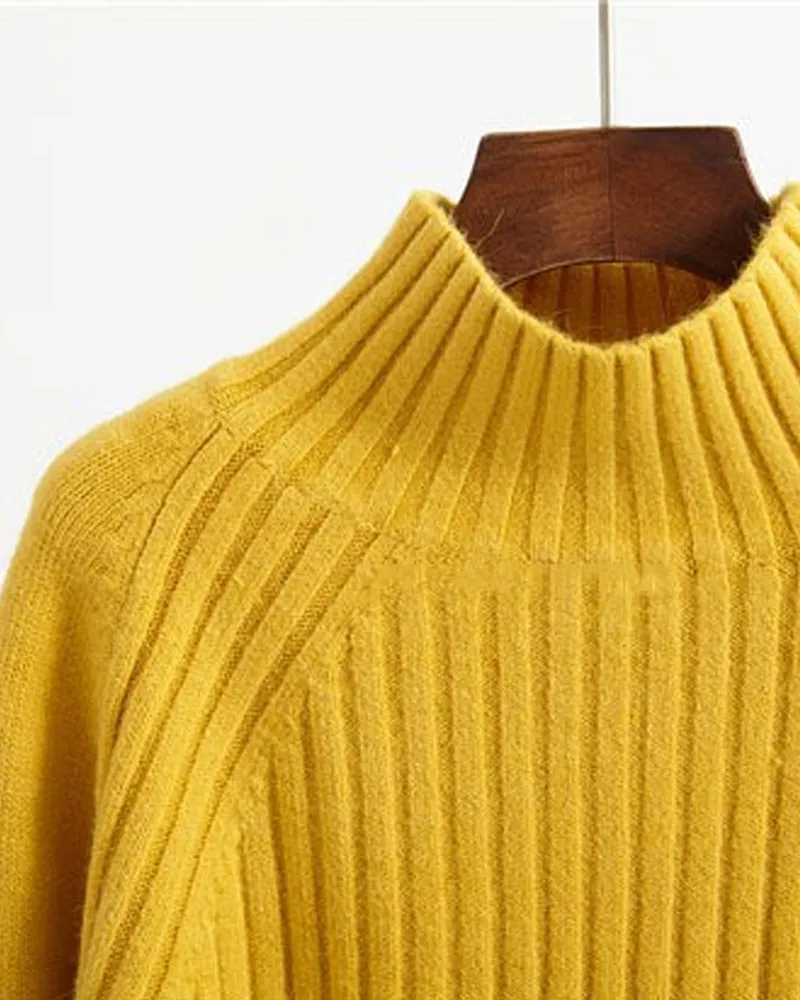 Sweater with turtleneck