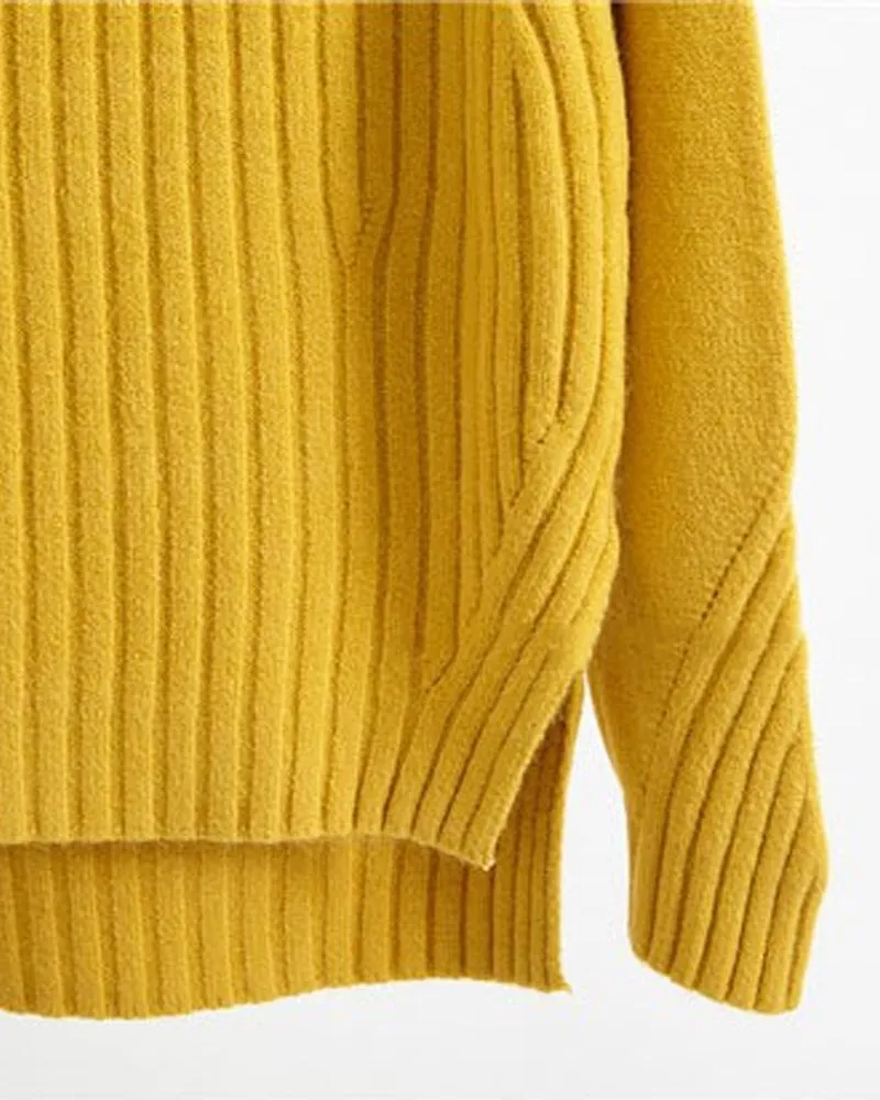 Sweater with turtleneck
