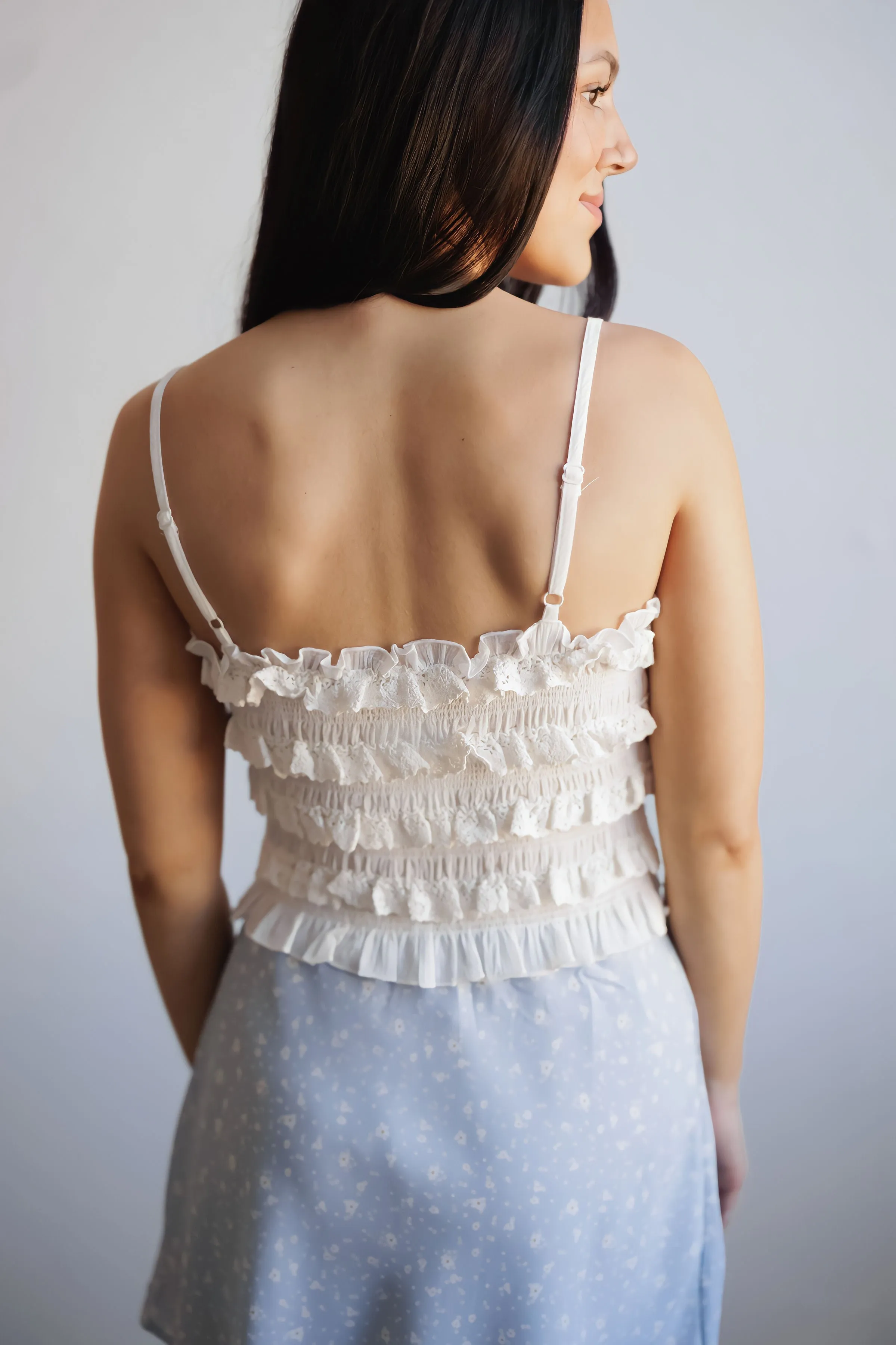 Sweet Getaway Top-White