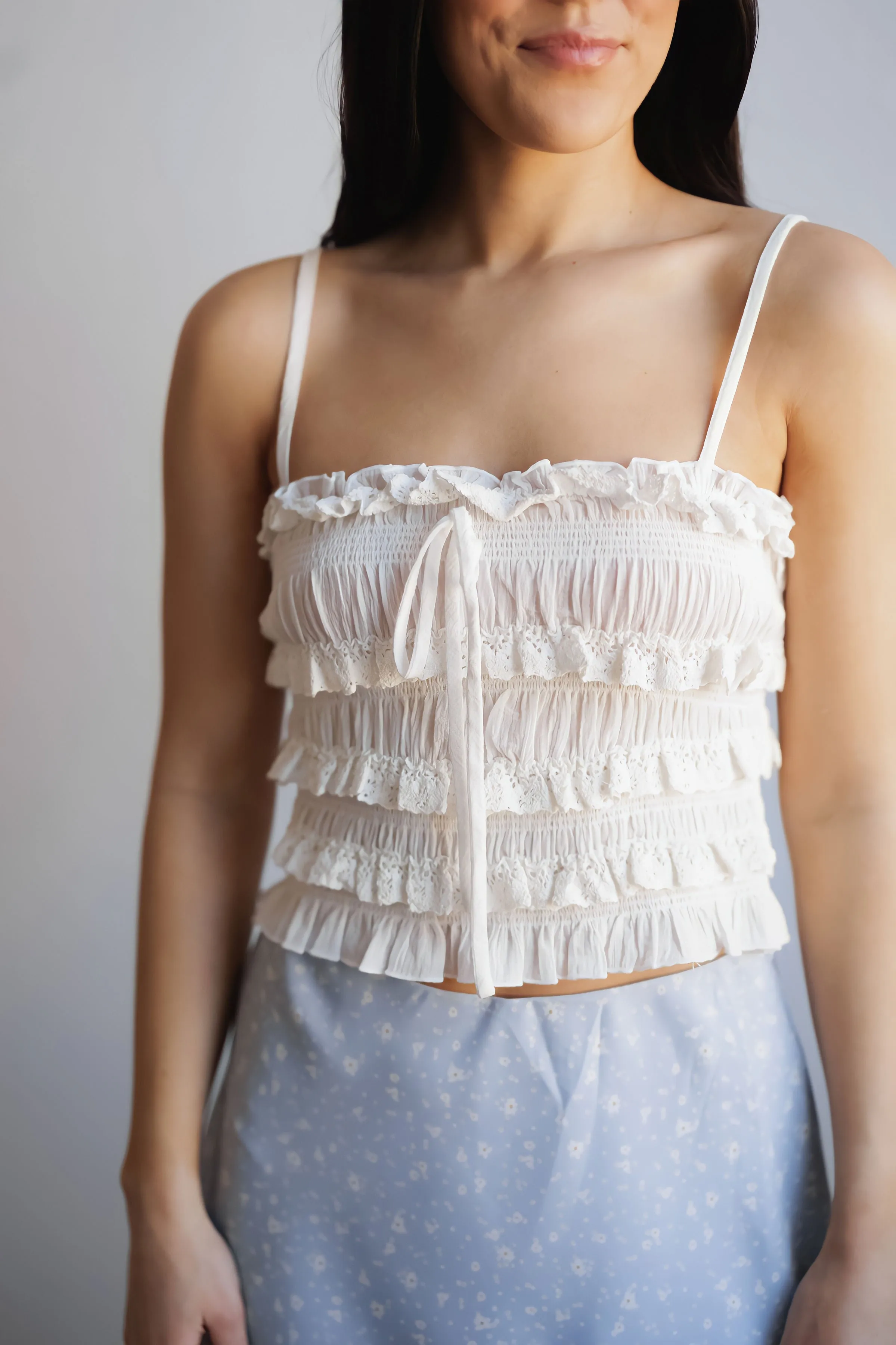 Sweet Getaway Top-White