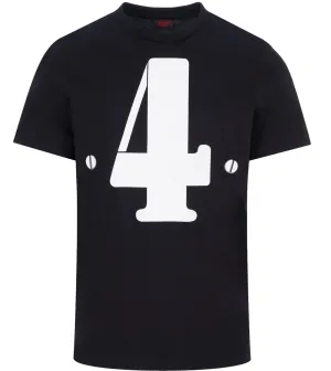 T-SHIRT DUCATI 4 History Tee Bike Mens MotoGP Cucciolo Motorcycle NEW! Black S