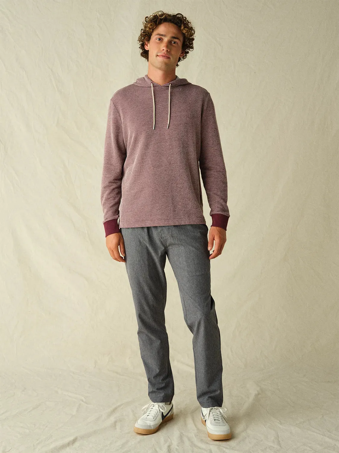 Tailwind Hoodie | Wine Twill