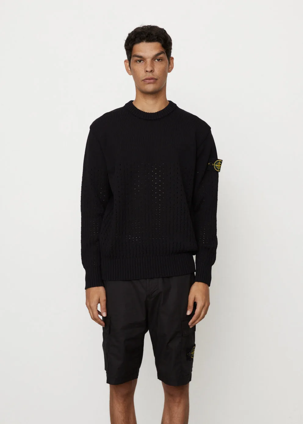 Textured Crewneck Knit