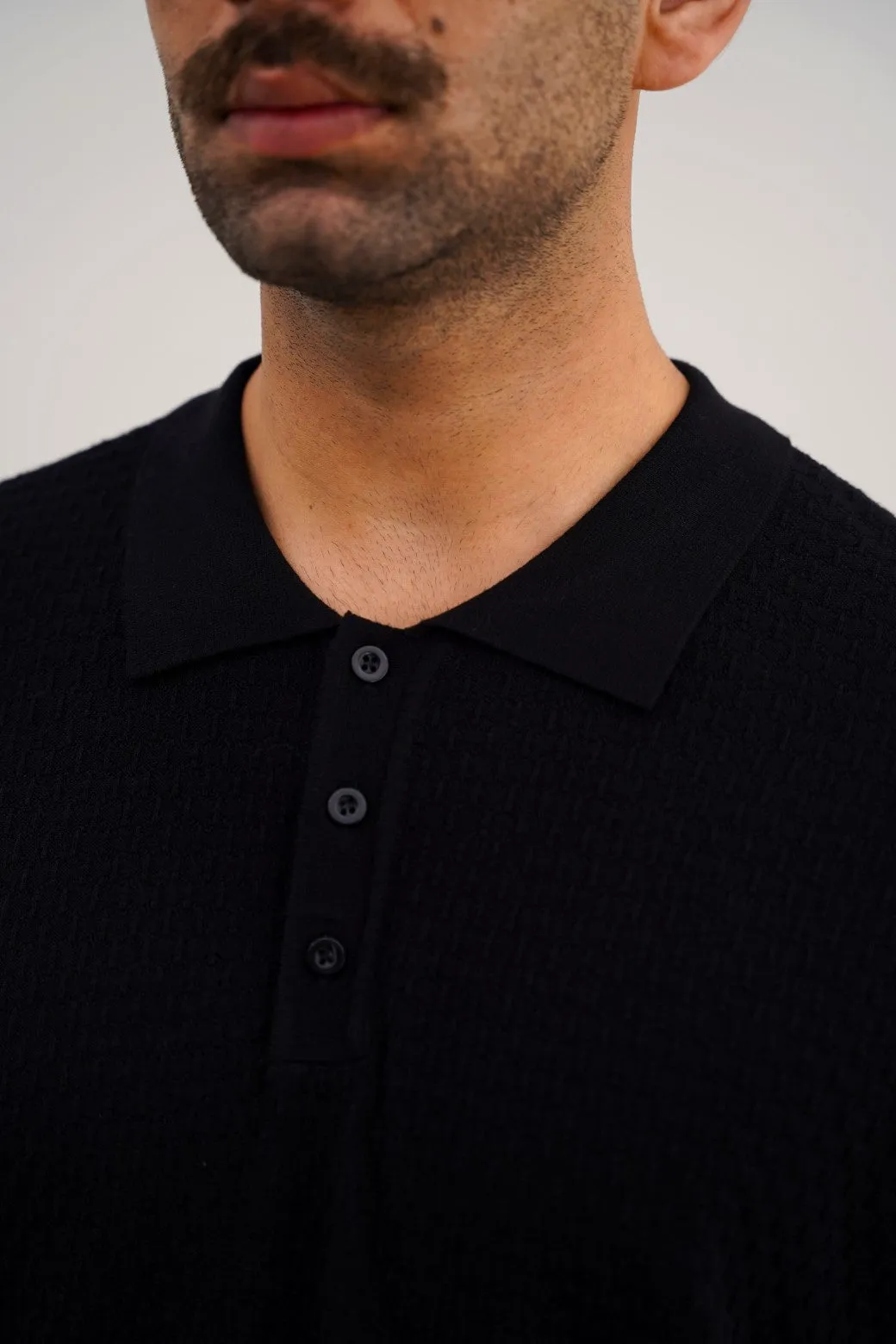 TEXTURED POLO