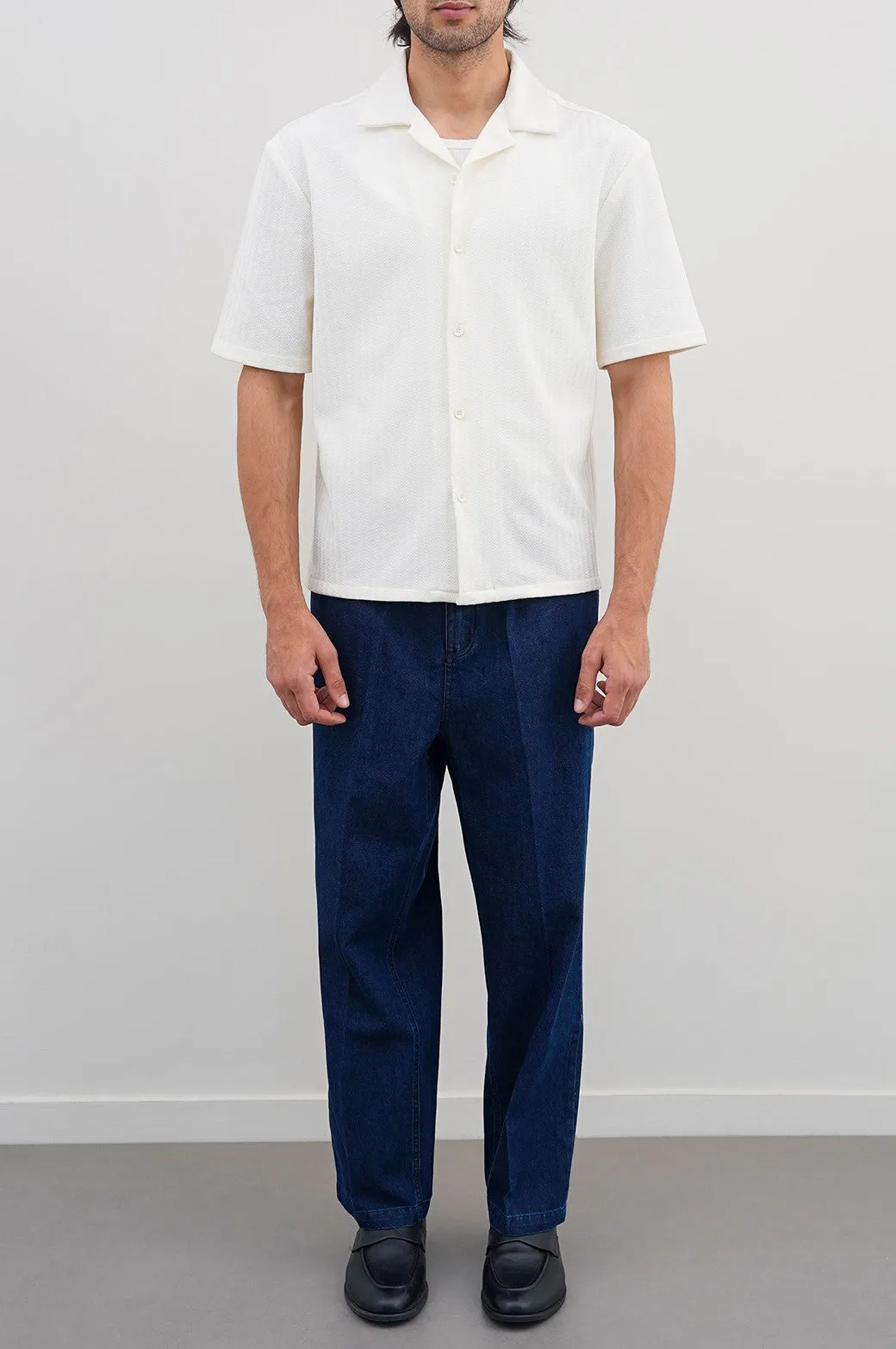 TEXTURED SAFARI SHIRT