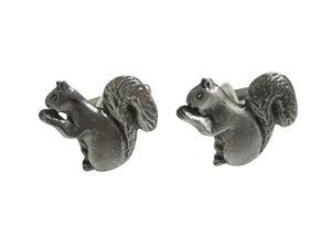 Textured Squirrel Cufflinks