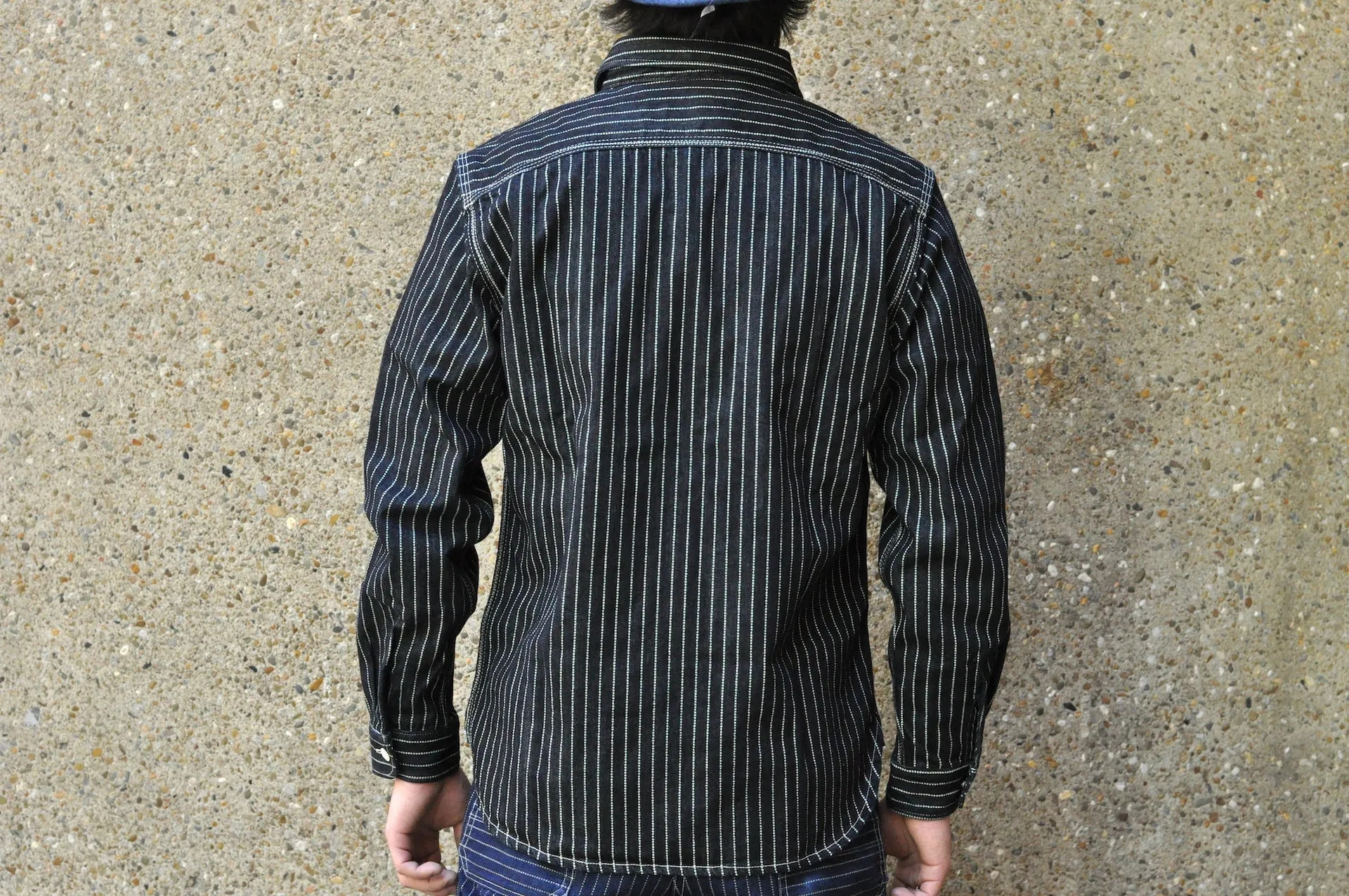 The Flat Head 11oz Indigo Wabash Workshirt
