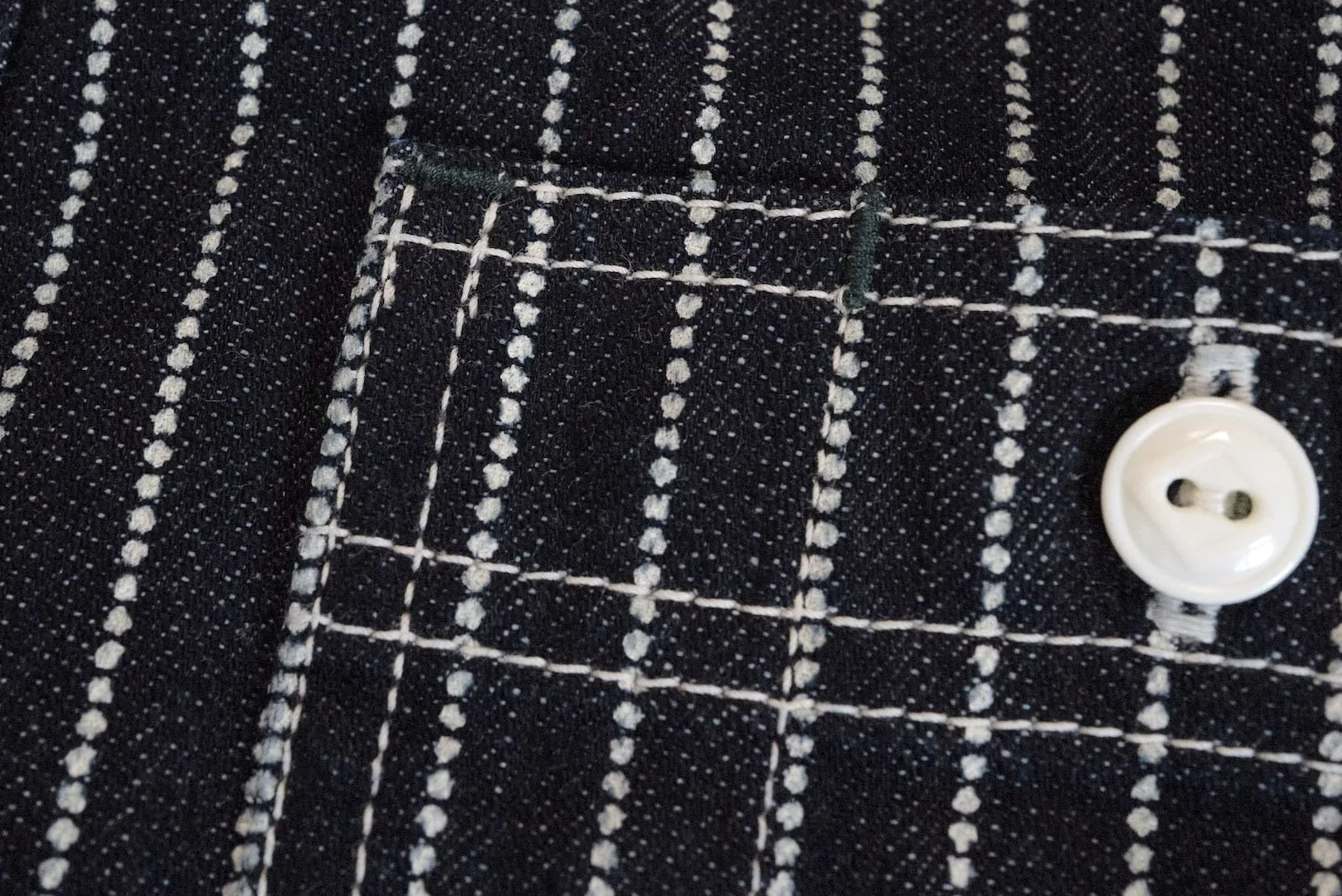 The Flat Head 11oz Indigo Wabash Workshirt