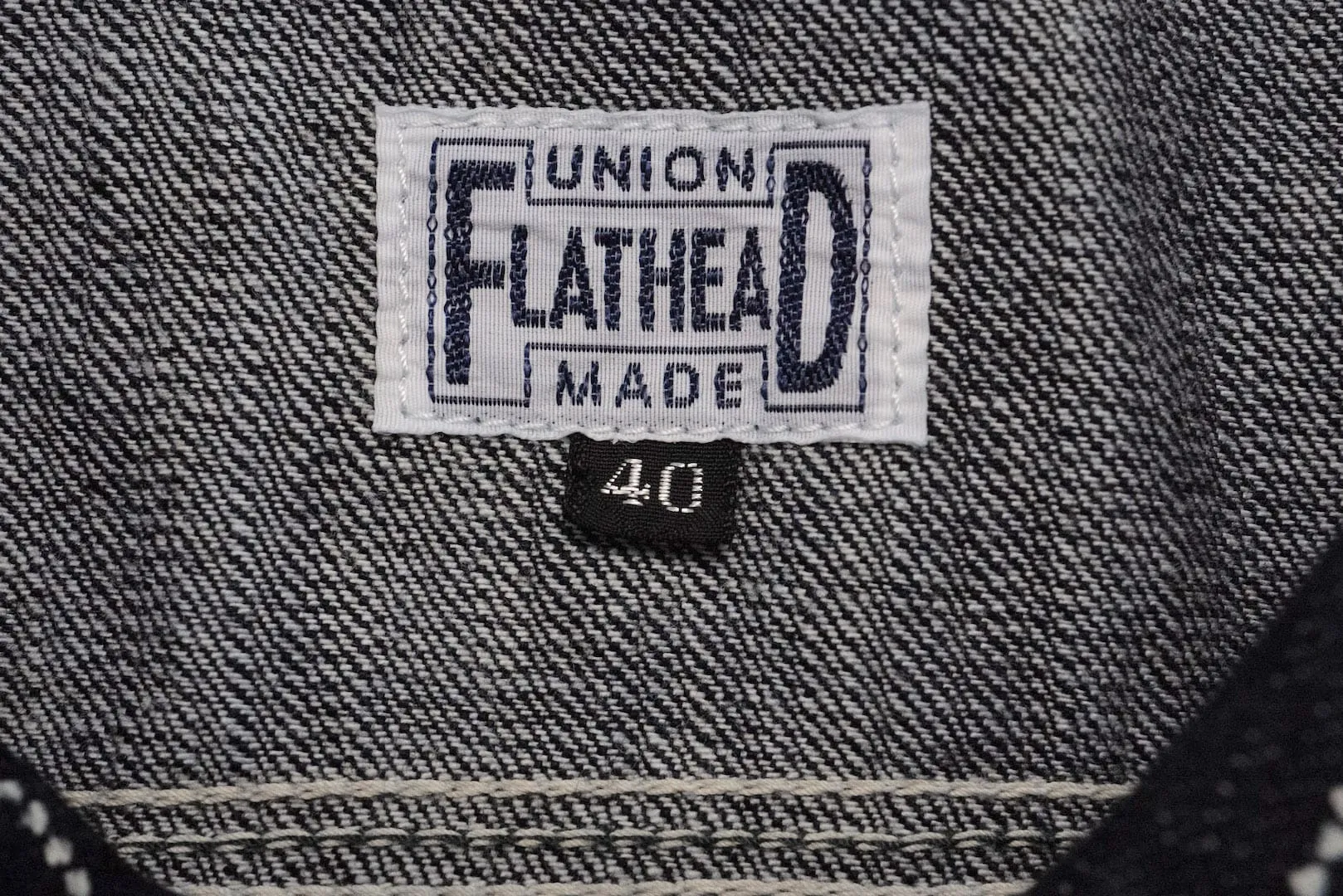 The Flat Head 11oz Indigo Wabash Workshirt