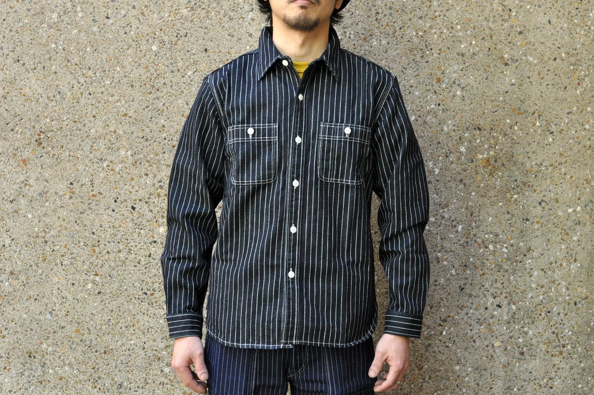 The Flat Head 11oz Indigo Wabash Workshirt