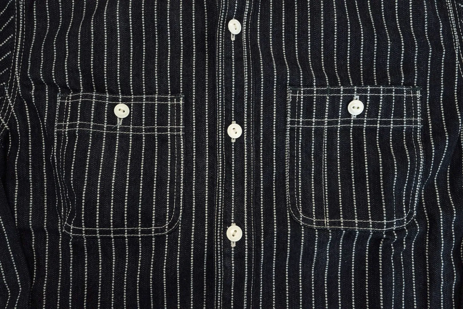The Flat Head 11oz Indigo Wabash Workshirt