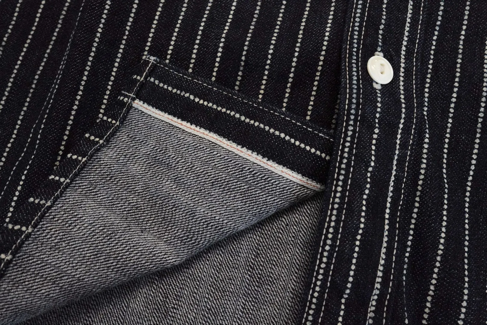 The Flat Head 11oz Indigo Wabash Workshirt