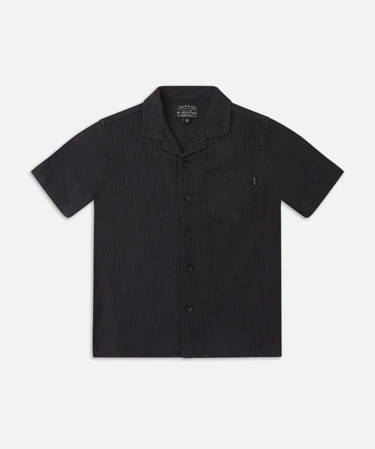 The Indie Magna Shirt - Washed Black