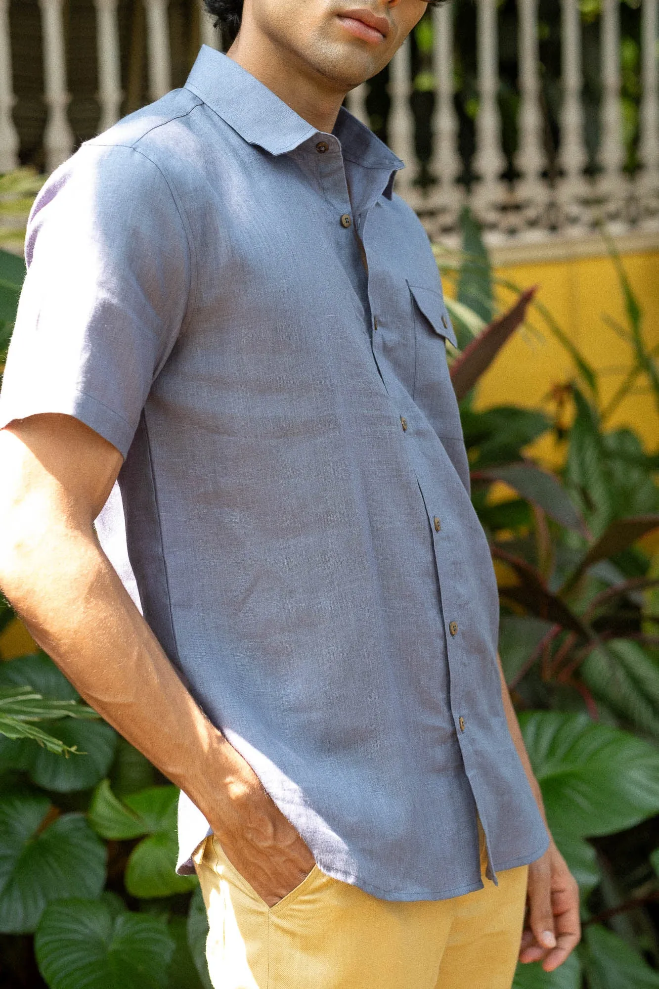 The Linen Shirt | Short Sleeve