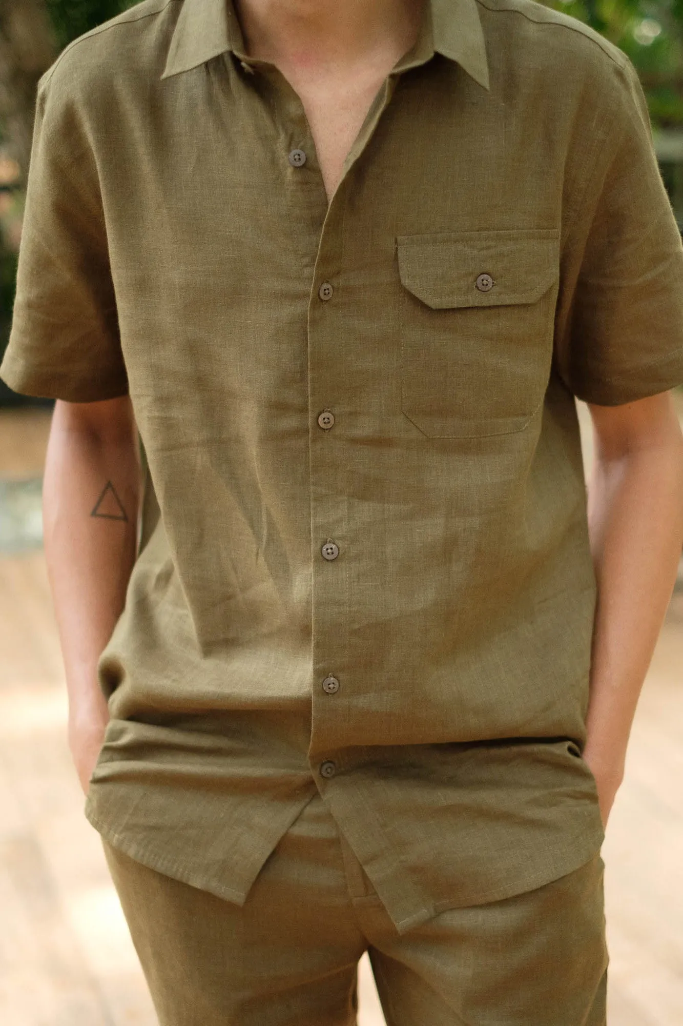 The Linen Shirt | Short Sleeve
