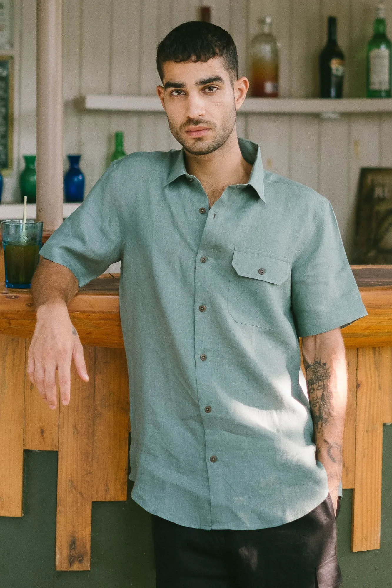 The Linen Shirt | Short Sleeve