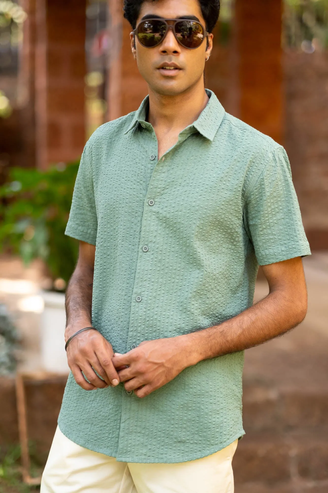 The Seersucker Shirt | Short Sleeve