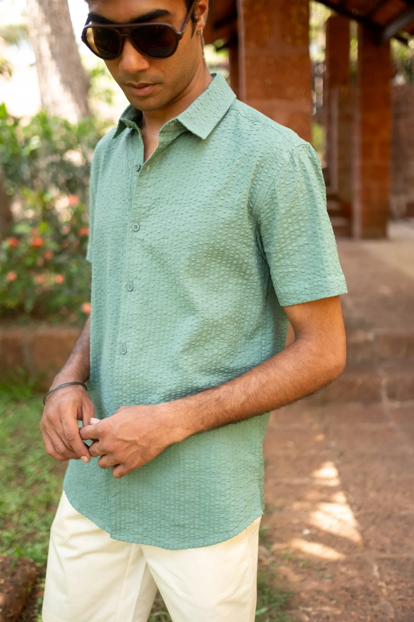 The Seersucker Shirt | Short Sleeve