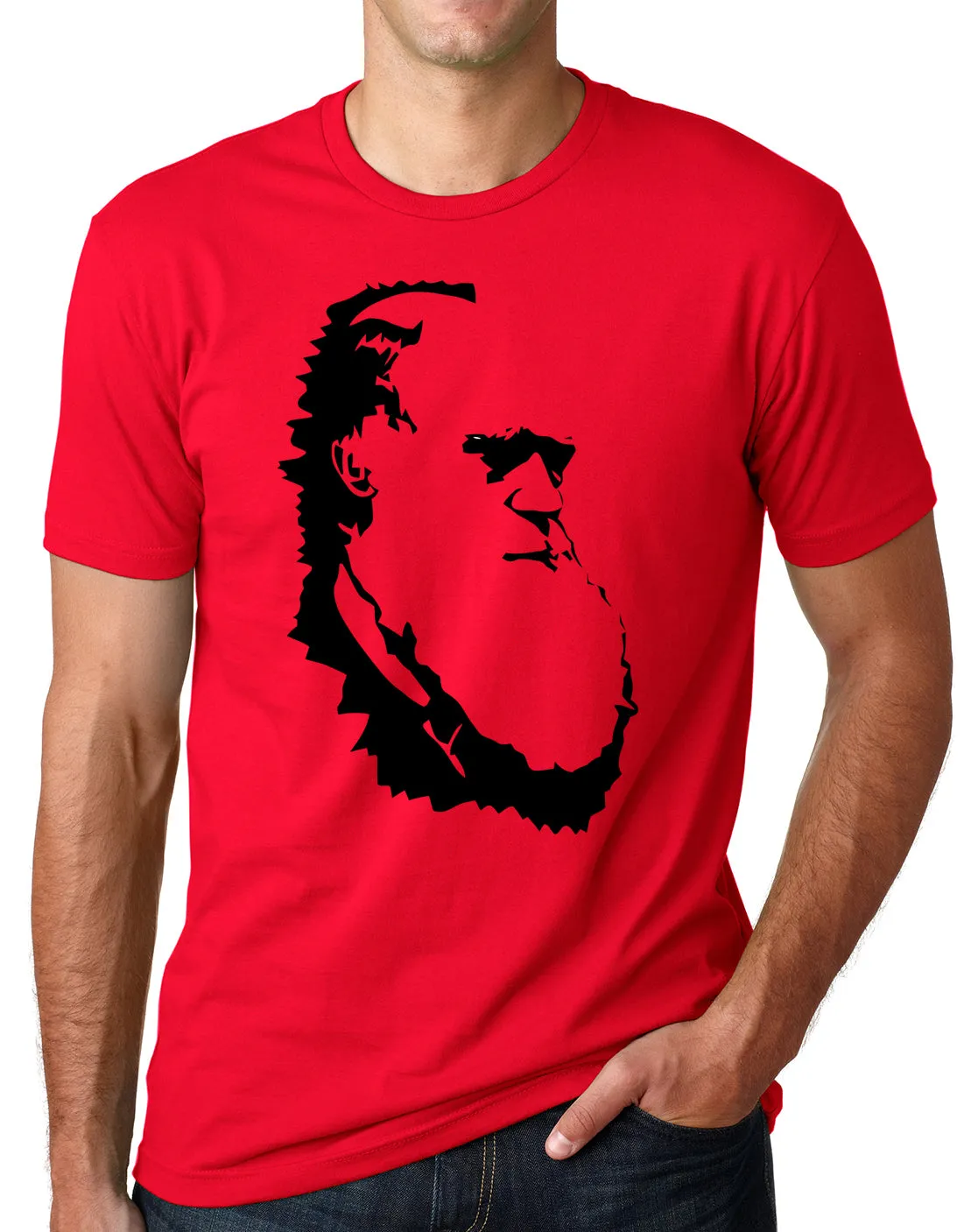 Think Out Loud Apparel Charles Darwin Evolution T-shirt Atheist Tee