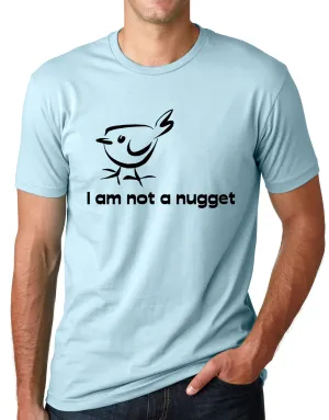 Think Out Loud Apparel I Am Not A Nugget Funny Vegetarian T-Shirt Vegan Humor Tee