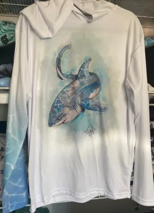 Thresher Shark UPF 50 Performance Hoodie - Unisex