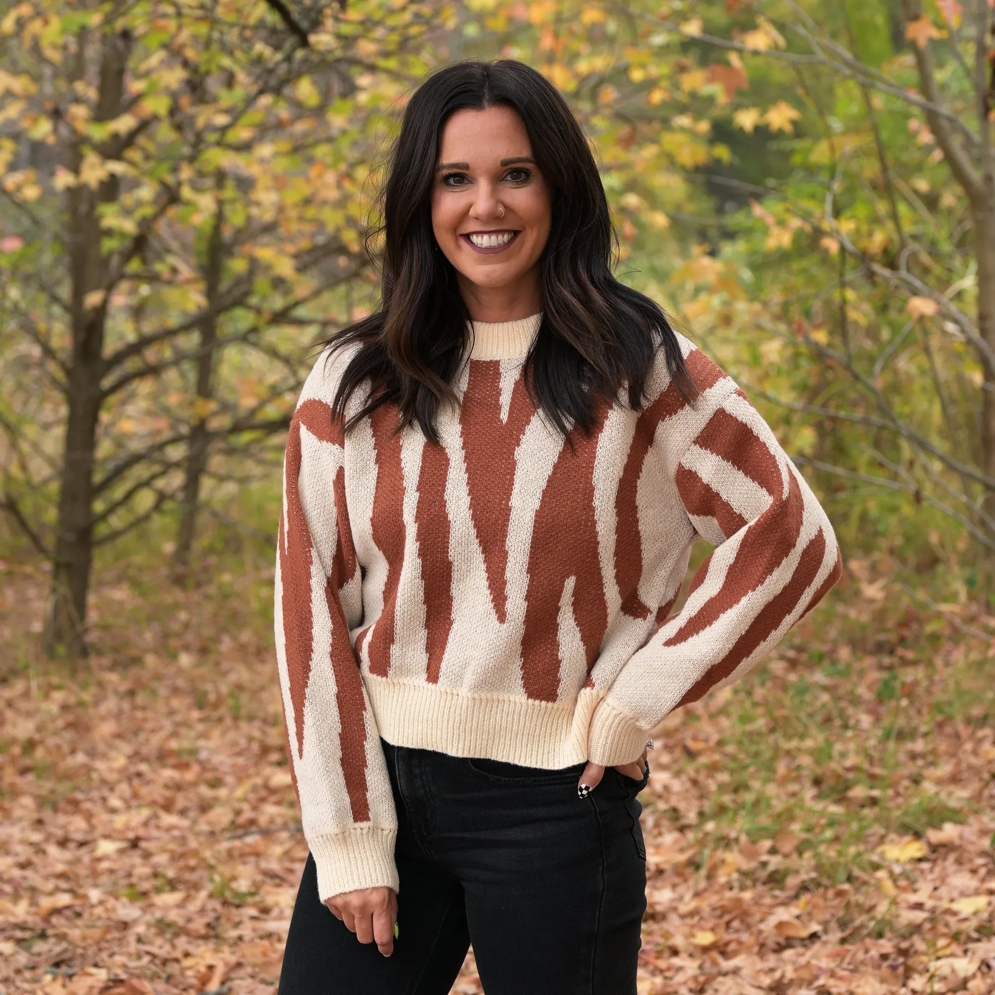 Tiger Stripe Sweater