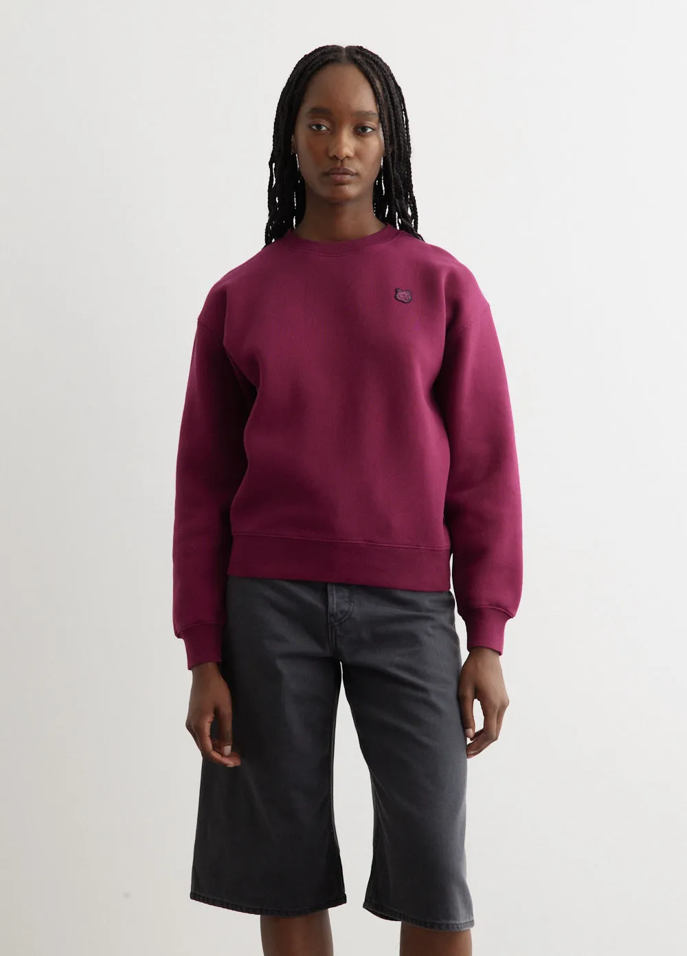 Tonal Fox Head Patch Comfort Sweatshirt