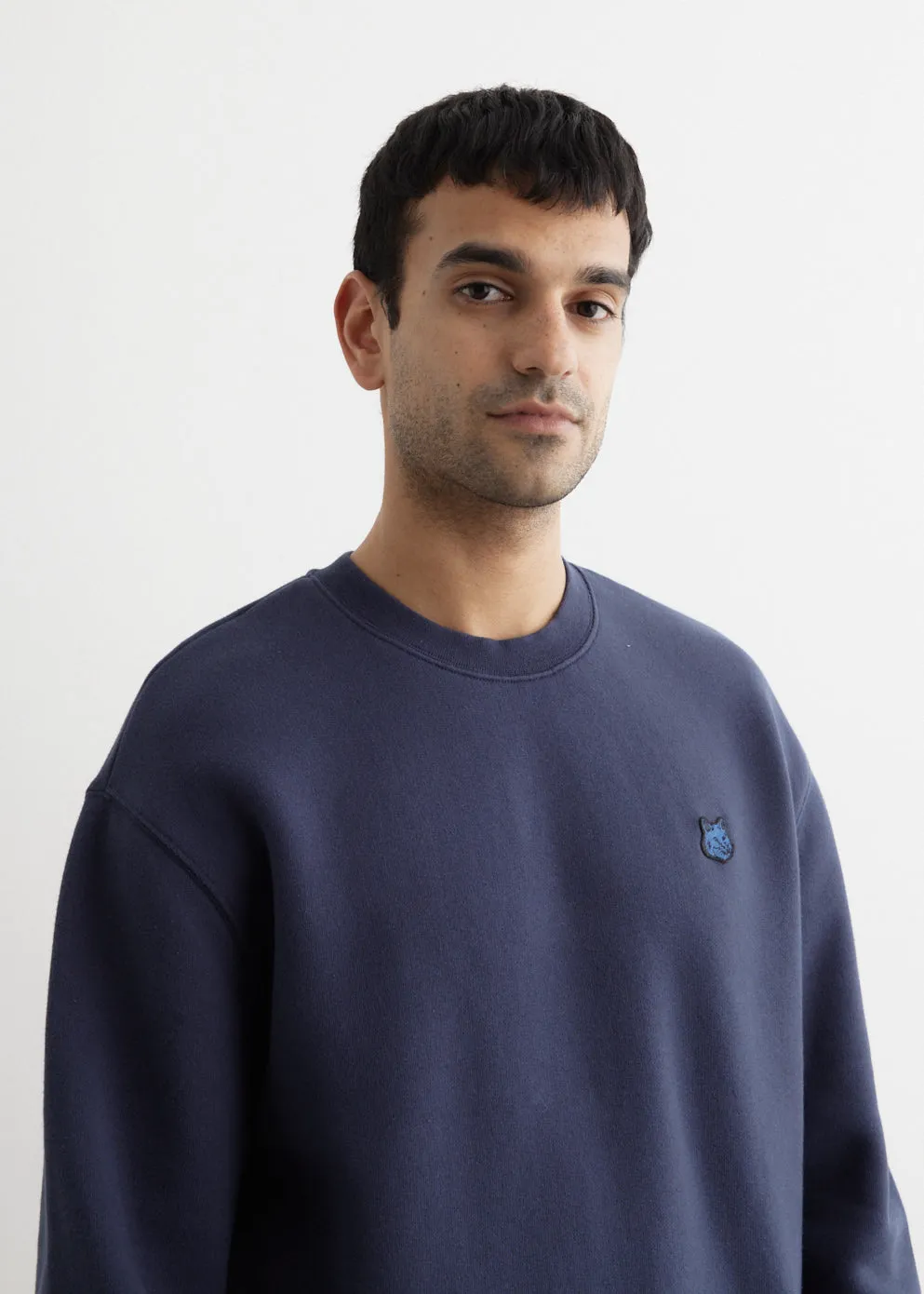 Tonal Fox Head Patch Comfort Sweatshirt