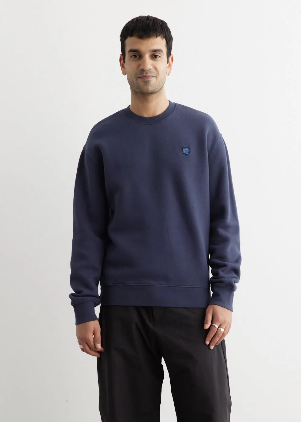 Tonal Fox Head Patch Comfort Sweatshirt