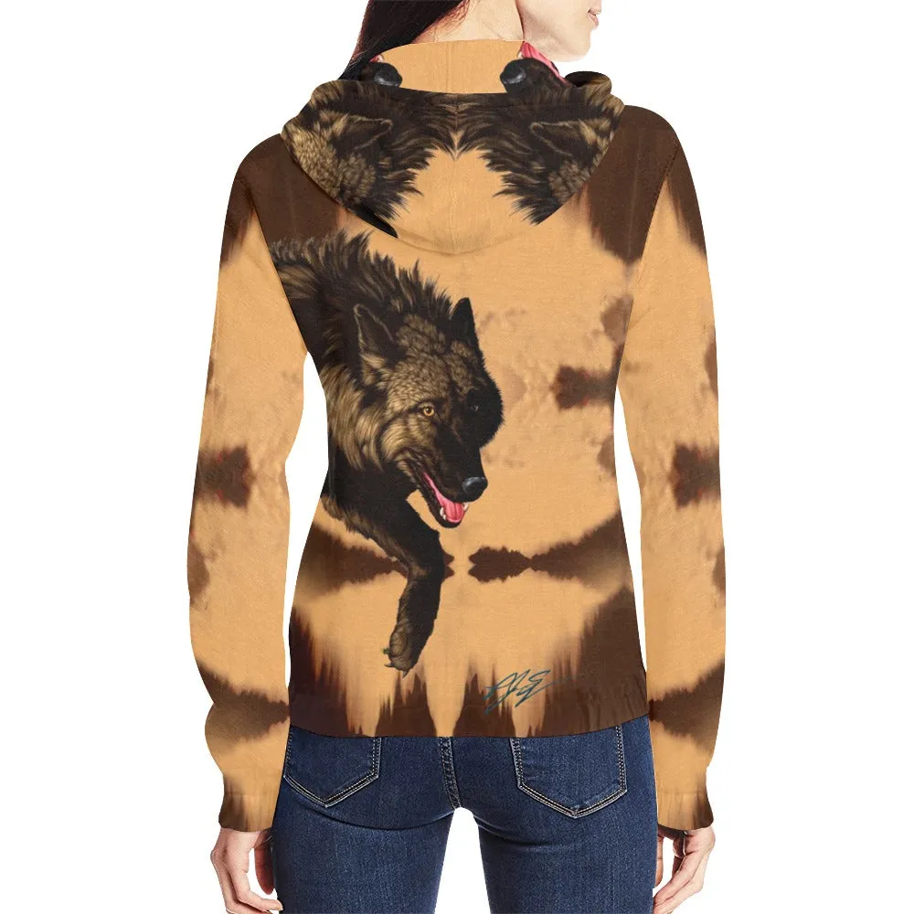 Top of the Food Chain Women's Full Zip Hoodie