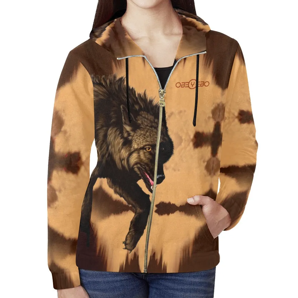 Top of the Food Chain Women's Full Zip Hoodie
