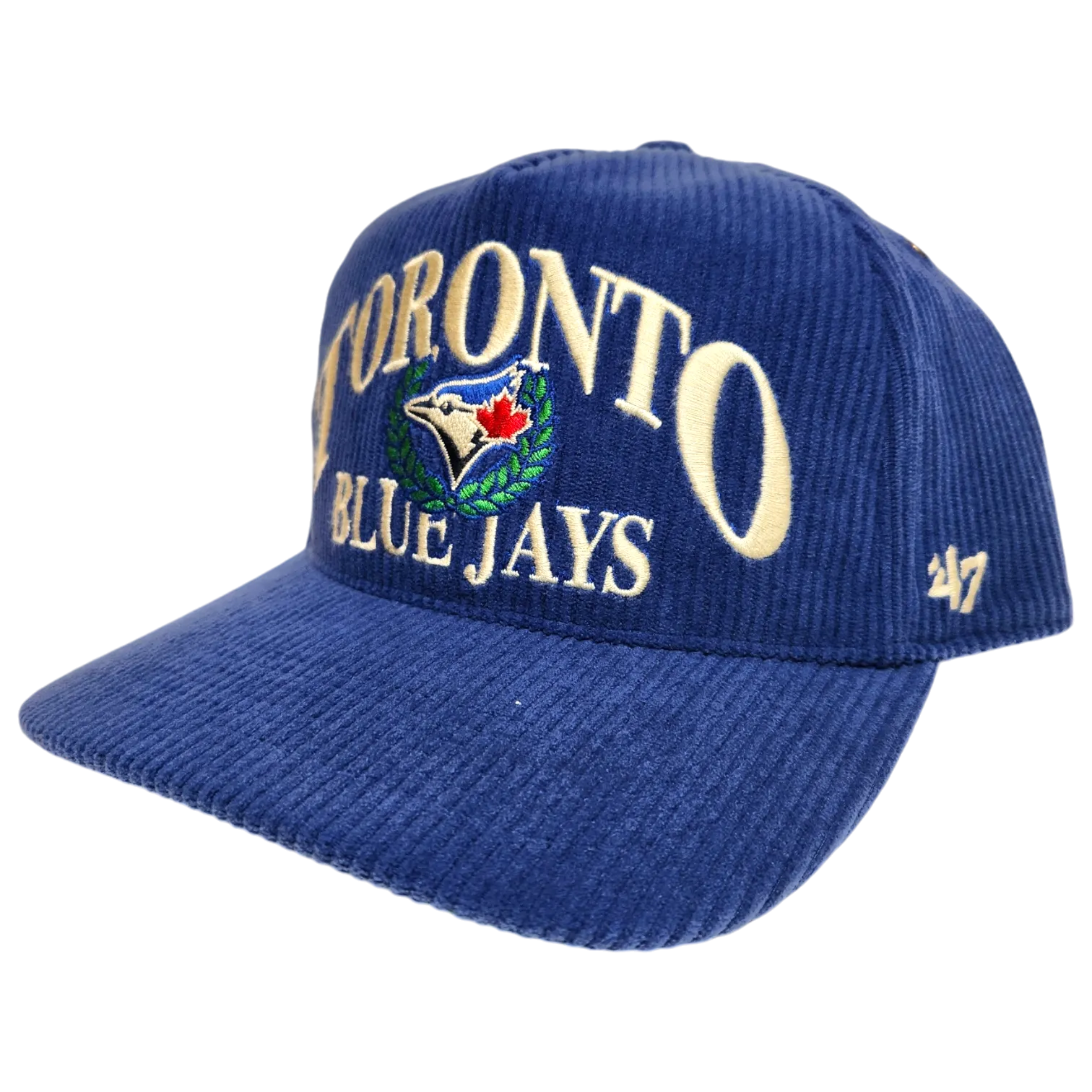 Toronto Blue Jays '47 Corduroy Pitchout Hitch Snapback