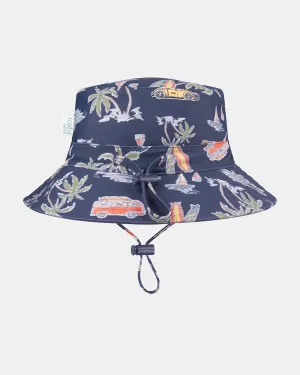 Toshi Baby Swim Sunhat - Surf Twilight