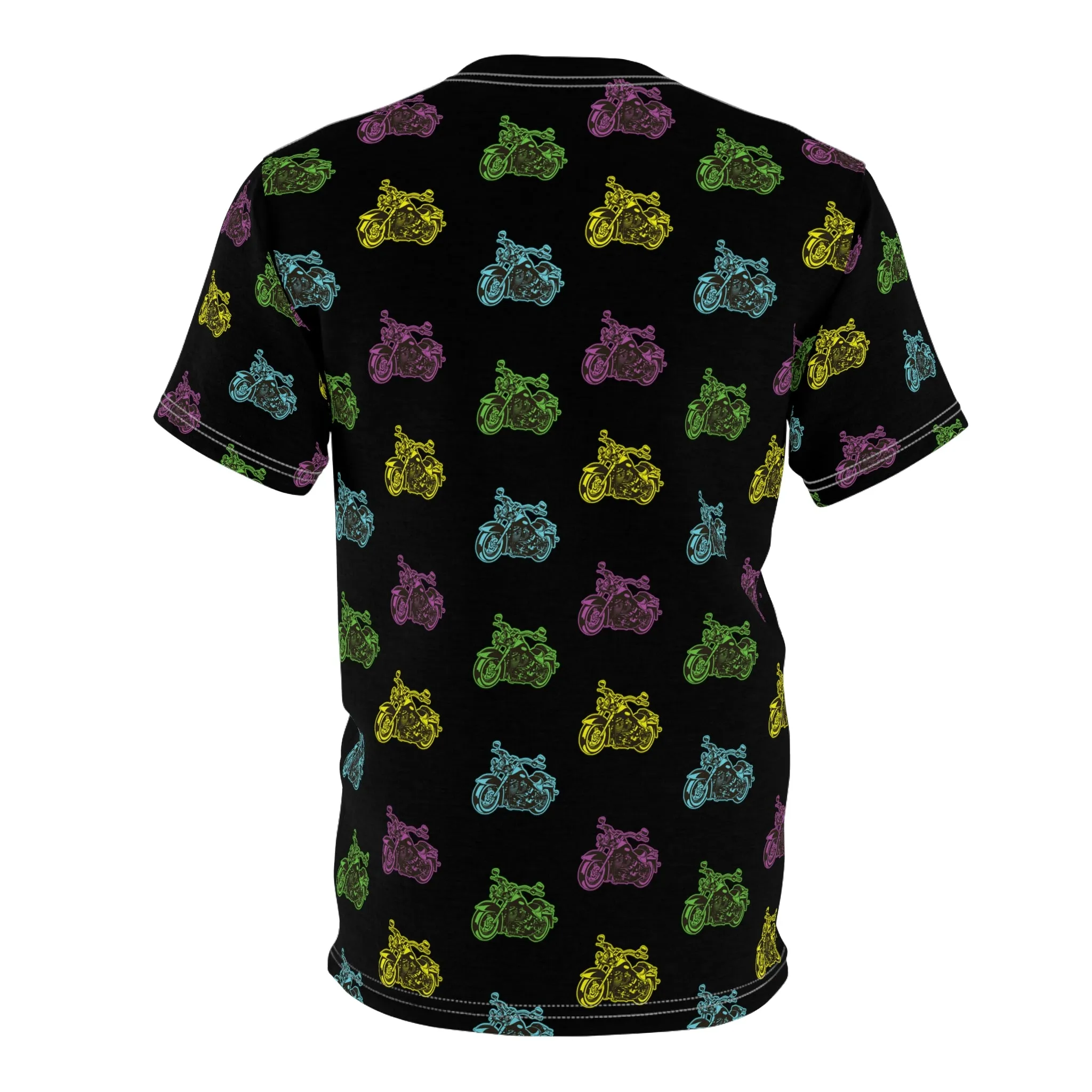 Tribute - Unisex AOP Motorcycle Cut & Sew Tee
