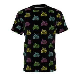 Tribute - Unisex AOP Motorcycle Cut & Sew Tee