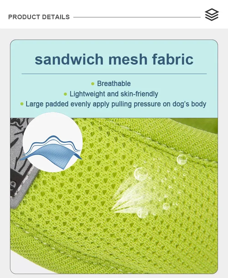 TrueLove Dog Harness TLH3013 - Lime